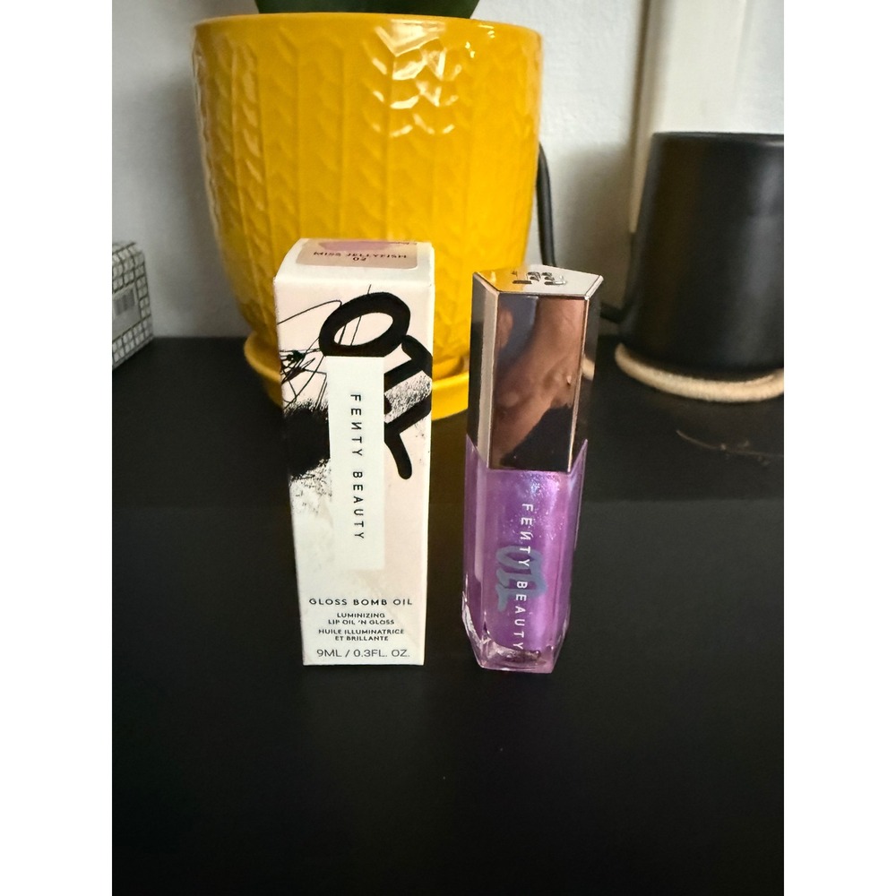 Fenty Beauty Gloss Bomb Oil Luminizing Lip Oil 02 Miss Jellyfish 9ml NIB